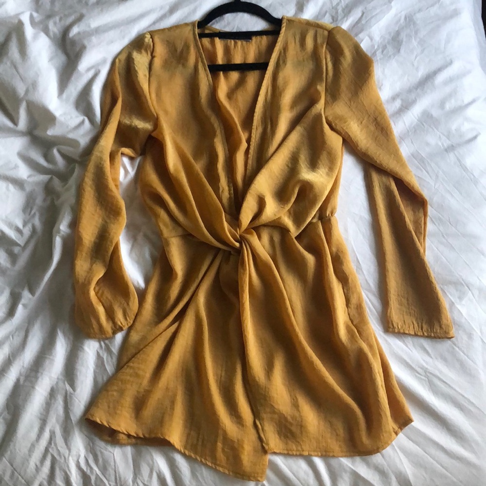 Gold Dress